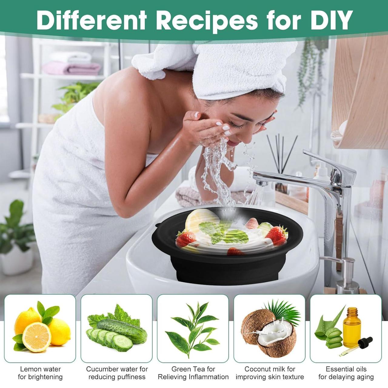 silicon ice tray for face glow